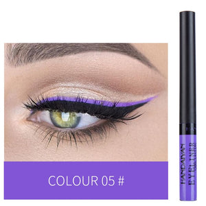 HANDAIYAN 12 Color Eyeliner Liquid Eye Cosmetics Waterproof