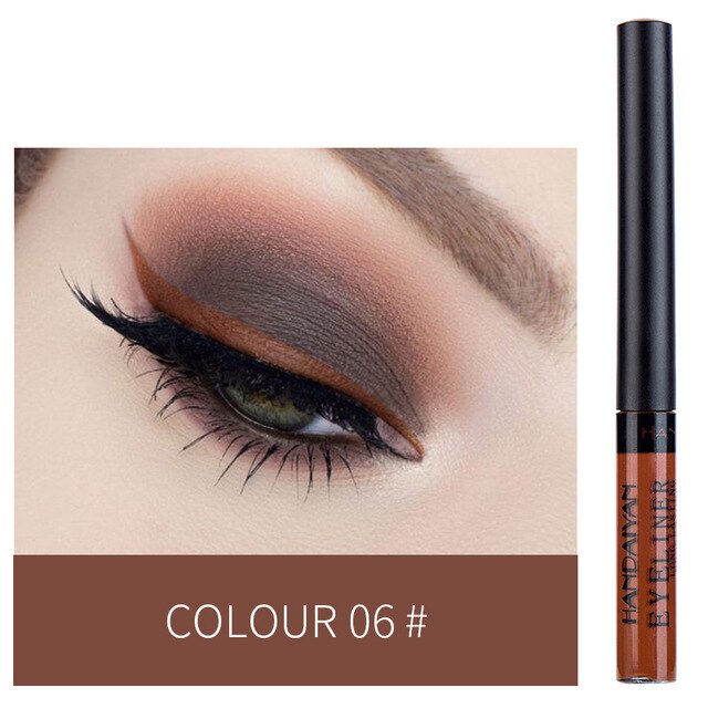 HANDAIYAN 12 Color Eyeliner Liquid Eye Cosmetics Waterproof