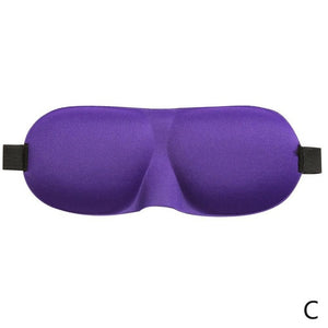 1Pcs 3D Sleep Mask Natural Sleeping Eye Mask Eyeshade Cover Shade Eye Patch Women