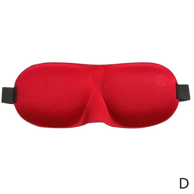 1Pcs 3D Sleep Mask Natural Sleeping Eye Mask Eyeshade Cover Shade Eye Patch Women