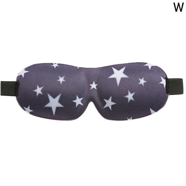 1Pcs 3D Sleep Mask Natural Sleeping Eye Mask Eyeshade Cover Shade Eye Patch Women