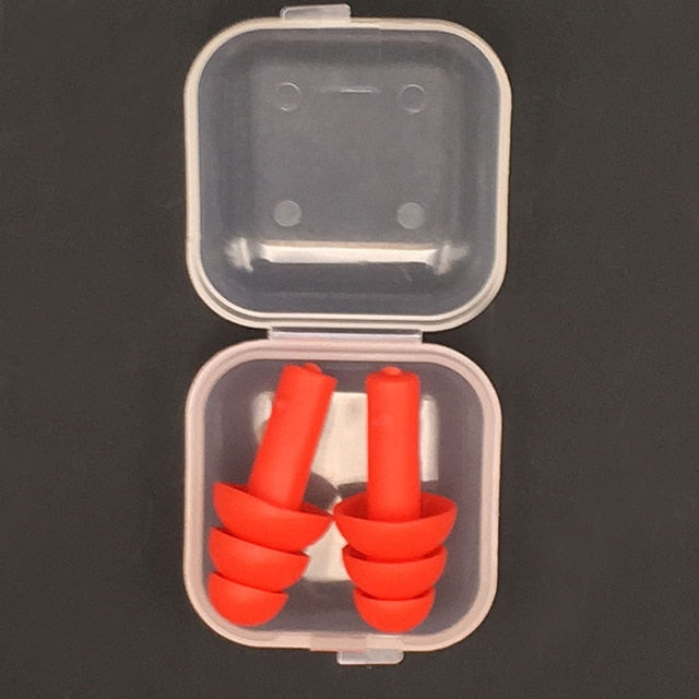 Soft Silicone Ear Plugs Sound Insulation Ear Protection Earplugs