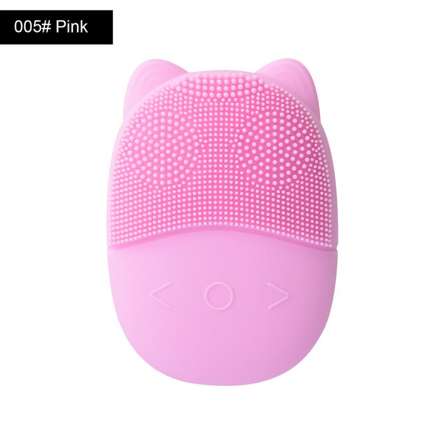 Facial Cleaner  Ultrasonic Vibration Face Washing Brush Rechargeable Battery