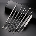 Load image into Gallery viewer, 1 Set Stainless Steel Extractor Blackhead Remover Needles
