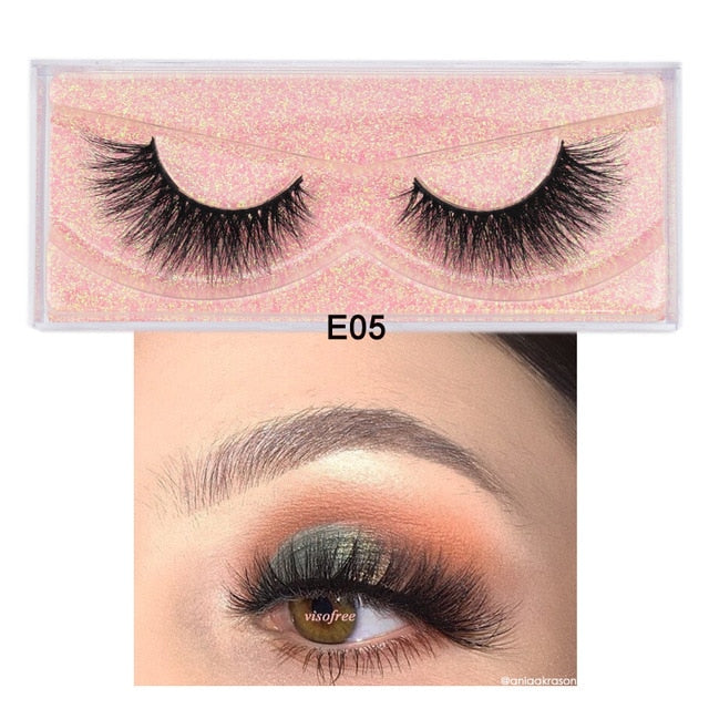 100% Visofree Mink Lashes 3D Mink Eyelashes