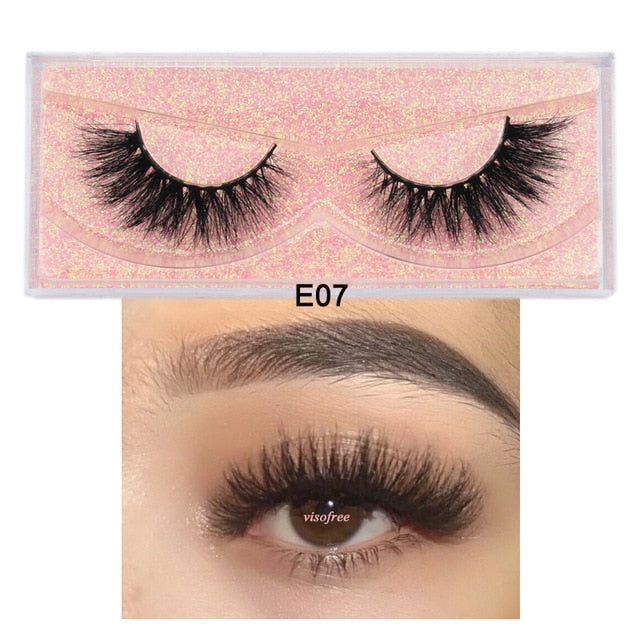 100% Visofree Mink Lashes 3D Mink Eyelashes