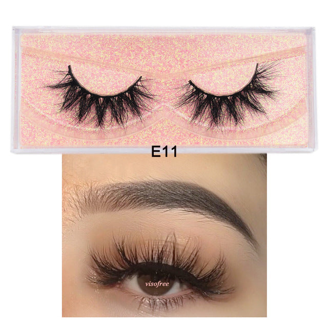 100% Visofree Mink Lashes 3D Mink Eyelashes