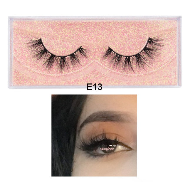 100% Visofree Mink Lashes 3D Mink Eyelashes