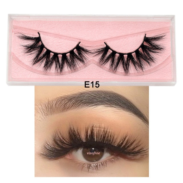 100% Visofree Mink Lashes 3D Mink Eyelashes