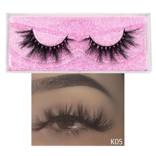 100% Visofree Mink Lashes 3D Mink Eyelashes