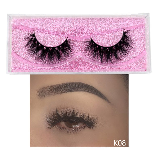 100% Visofree Mink Lashes 3D Mink Eyelashes