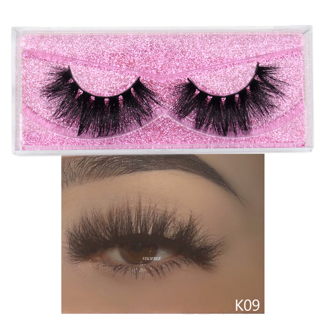 100% Visofree Mink Lashes 3D Mink Eyelashes