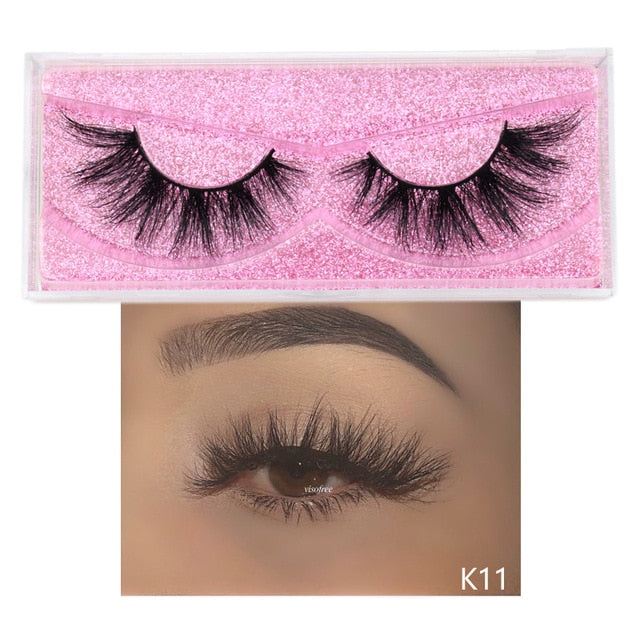 100% Visofree Mink Lashes 3D Mink Eyelashes