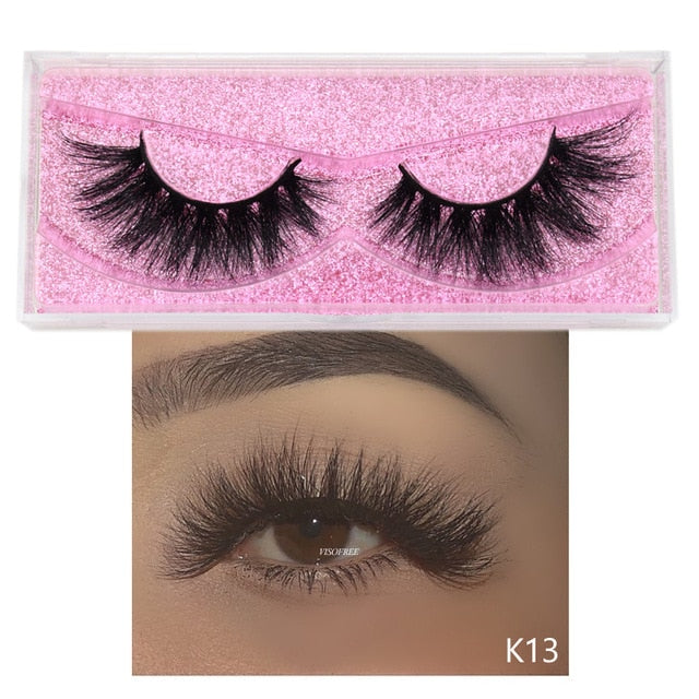 100% Visofree Mink Lashes 3D Mink Eyelashes