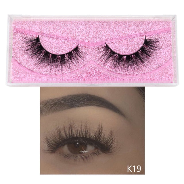 100% Visofree Mink Lashes 3D Mink Eyelashes