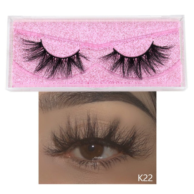 100% Visofree Mink Lashes 3D Mink Eyelashes