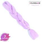 Load image into Gallery viewer, SHANGKE Pink Purple Blue Blonde Color Synthetic Jumbo
