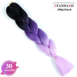 Load image into Gallery viewer, SHANGKE Pink Purple Blue Blonde Color Synthetic Jumbo

