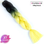 Load image into Gallery viewer, SHANGKE Pink Purple Blue Blonde Color Synthetic Jumbo
