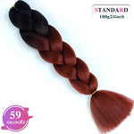 Load image into Gallery viewer, SHANGKE Pink Purple Blue Blonde Color Synthetic Jumbo
