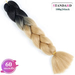 Load image into Gallery viewer, SHANGKE Pink Purple Blue Blonde Color Synthetic Jumbo
