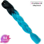 Load image into Gallery viewer, SHANGKE Pink Purple Blue Blonde Color Synthetic Jumbo
