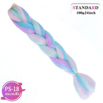 Load image into Gallery viewer, SHANGKE Pink Purple Blue Blonde Color Synthetic Jumbo
