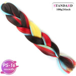 Load image into Gallery viewer, SHANGKE Pink Purple Blue Blonde Color Synthetic Jumbo
