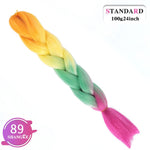 Load image into Gallery viewer, SHANGKE Pink Purple Blue Blonde Color Synthetic Jumbo
