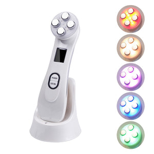 Face Skin EMS Mesotherapy LED Photon Skin Care Device