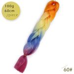 Load image into Gallery viewer, 24inch Pink Synthetic Crochet Hair Jumbo Braid
