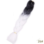 Load image into Gallery viewer, 24inch Pink Synthetic Crochet Hair Jumbo Braid
