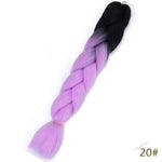 Load image into Gallery viewer, 24inch Pink Synthetic Crochet Hair Jumbo Braid
