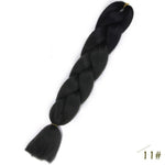 Load image into Gallery viewer, 24inch Pink Synthetic Crochet Hair Jumbo Braid

