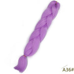 Load image into Gallery viewer, 24inch Pink Synthetic Crochet Hair Jumbo Braid
