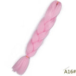 Load image into Gallery viewer, 24inch Pink Synthetic Crochet Hair Jumbo Braid
