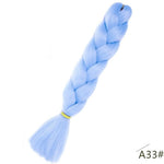 Load image into Gallery viewer, 24inch Pink Synthetic Crochet Hair Jumbo Braid
