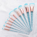 Load image into Gallery viewer, 10pcs Unicorn Makeup Brushes Sets
