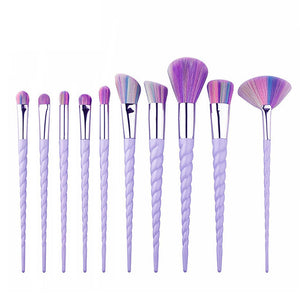 10pcs Unicorn Makeup Brushes Sets