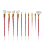 Load image into Gallery viewer, 10pcs Unicorn Makeup Brushes Sets
