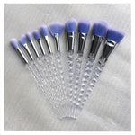 Load image into Gallery viewer, 10pcs Unicorn Makeup Brushes Sets
