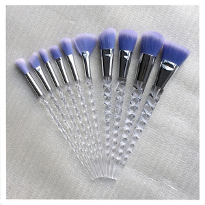 10pcs Unicorn Makeup Brushes Sets