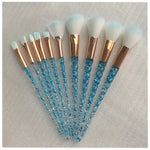 Load image into Gallery viewer, 10pcs Unicorn Makeup Brushes Sets
