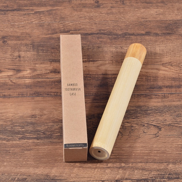 5 pack Adult Bamboo Toothbrushes