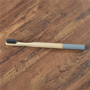 5 pack Adult Bamboo Toothbrushes
