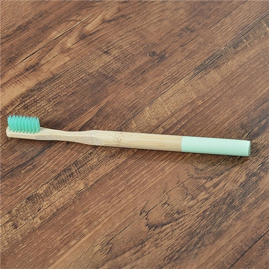 5 pack Adult Bamboo Toothbrushes