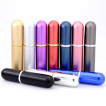 Load image into Gallery viewer, 5ml Portable Aluminum Refillable Perfume Spray Bottle
