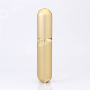 5ml Portable Aluminum Refillable Perfume Spray Bottle