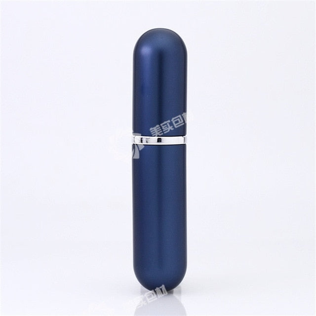 5ml Portable Aluminum Refillable Perfume Spray Bottle