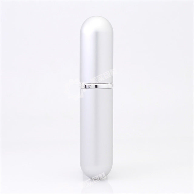 5ml Portable Aluminum Refillable Perfume Spray Bottle